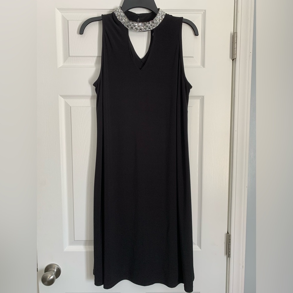 Roz & Ali Dress with Rhinestone collar